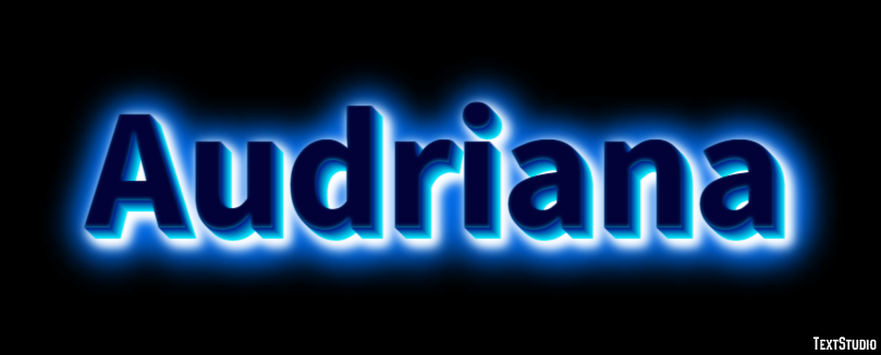 Audriana Text Effect