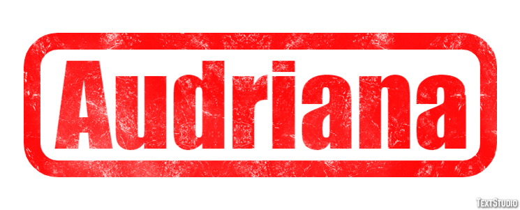 Audriana Text Effect