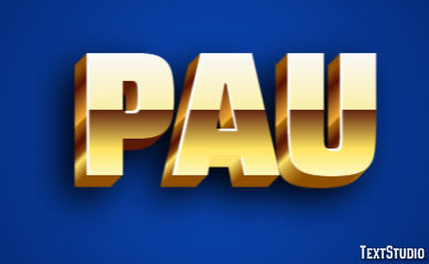 Pau Efeito de texto