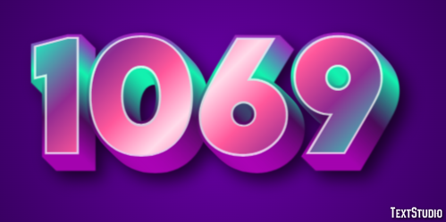 1069 テキスト効果