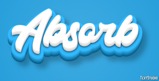 Absorb Text Effect