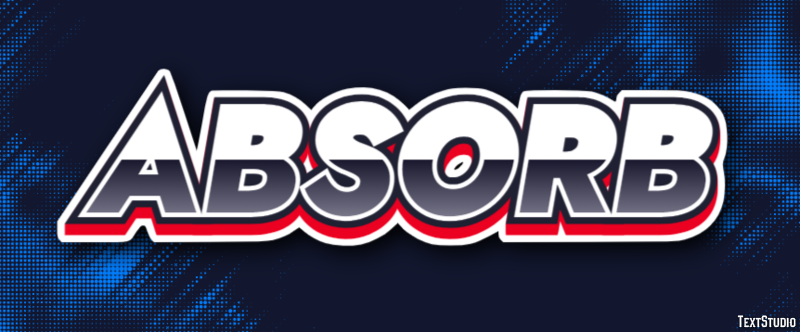 Absorb Text Effect