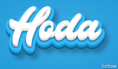 Hoda Text Effect