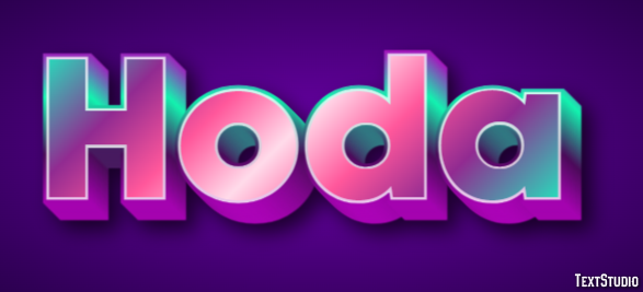 Hoda Text Effect