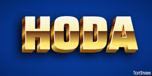 Hoda Text Effect
