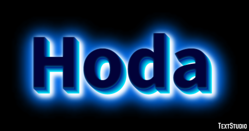 Hoda Text Effect