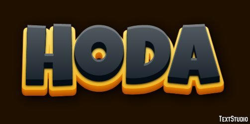 Hoda Text Effect