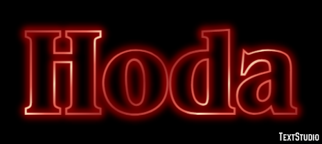 Hoda Text Effect