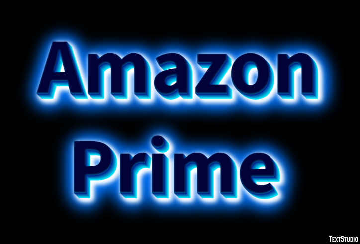 Amazon Prime Texteffekt