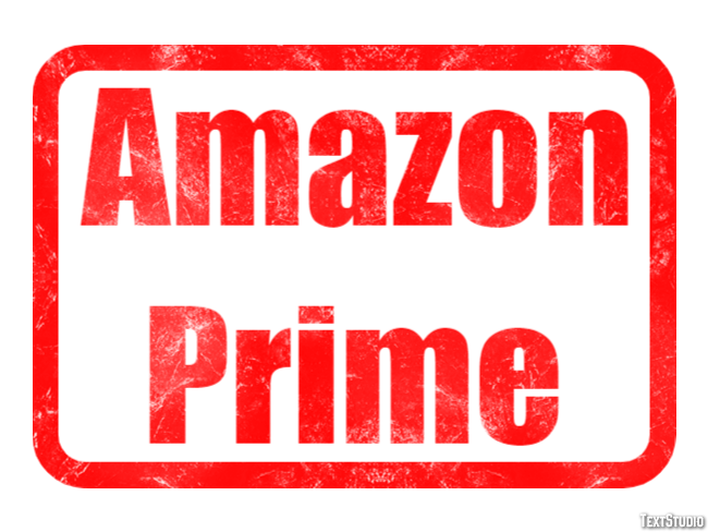 Amazon Prime Texteffekt