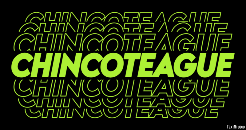 Chincoteague Effet de Texte