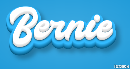 Bernie Text Effect