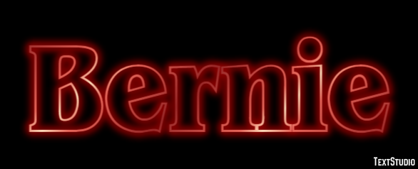 Bernie Text Effect