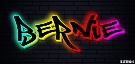 Bernie Text Effect