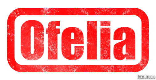 Ofelia Effetto testo