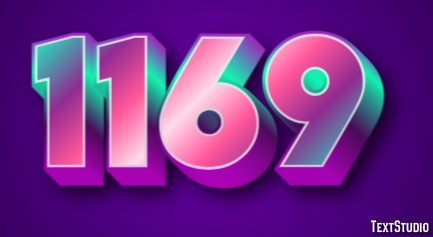 1169 Text Effect