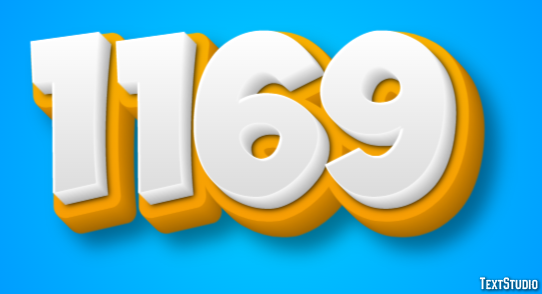 1169 Text Effect