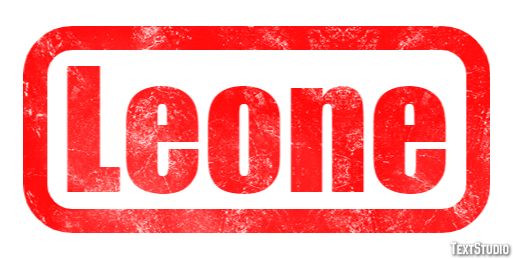 Leone Effetto testo