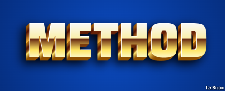 Method Text Effect