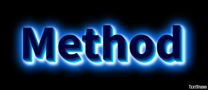 Method Text Effect