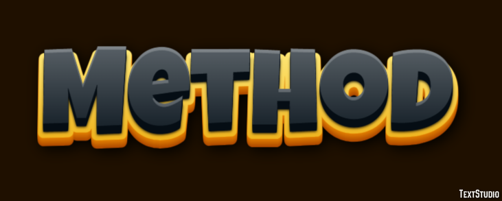 Method Metin Efekti