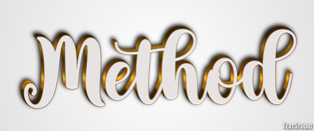 Method Text Effect