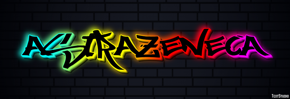 AstraZeneca Text effect