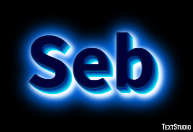 Seb Efeito de texto