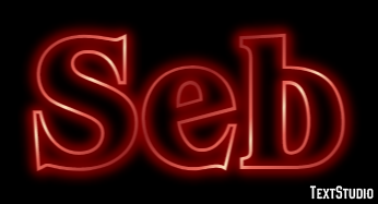 Seb Efeito de texto