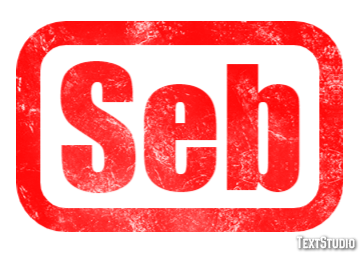 Seb Efeito de texto