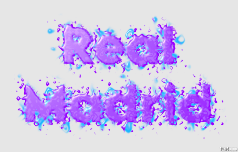 Real Madrid Efeito de texto