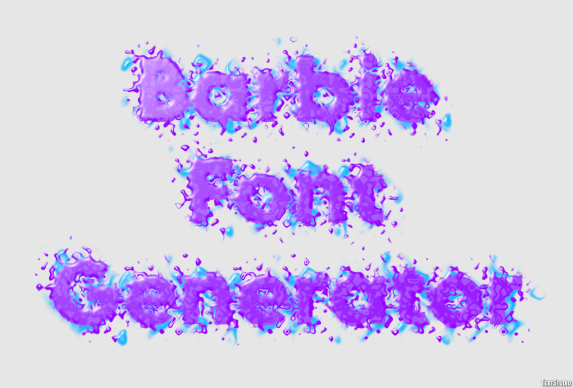 Barbie Font Generator Metin Efekti
