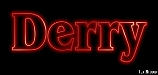 Derry Efekt tekstowy
