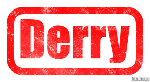 Derry Efekt tekstowy