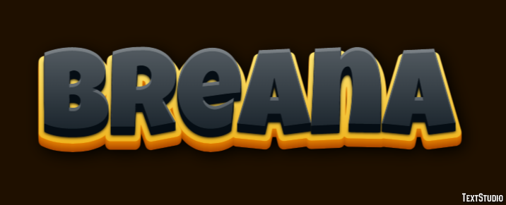 Breana Text Effect