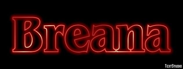 Breana Text Effect