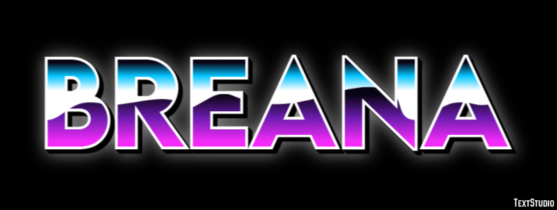 Breana Text effect