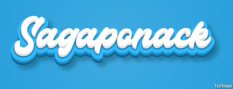 Sagaponack Efekt tekstowy