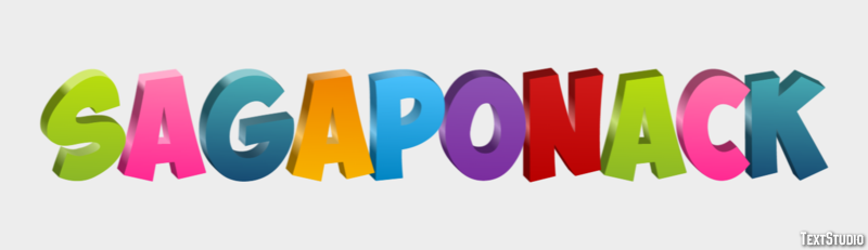 Sagaponack Efekt tekstowy
