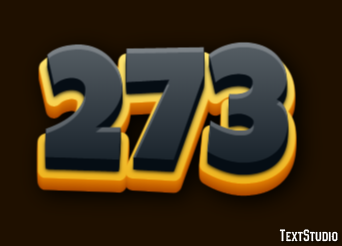 273 Tekst Effect