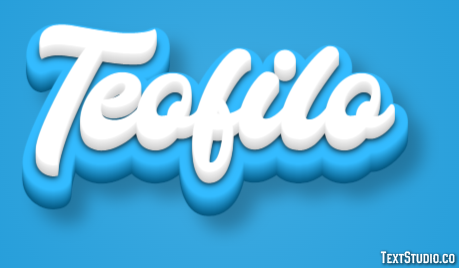 Teofilo Efecto de Texto