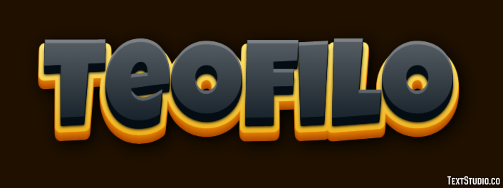 Teofilo Efecto de Texto
