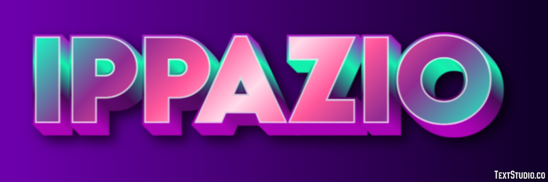 Ippazio Effetto testo