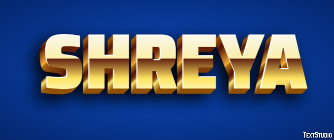 Shreya Text Effect