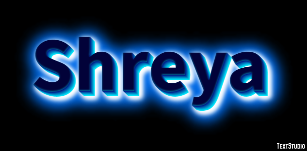 Shreya Text Effect