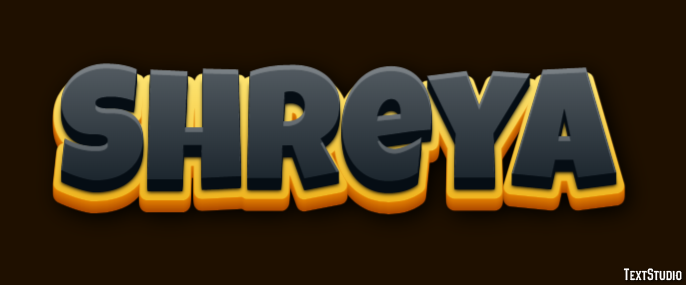 Shreya Text Effect