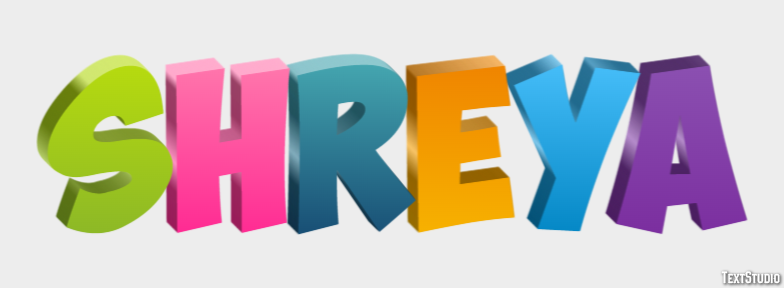 Shreya Text Effect