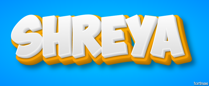 Shreya Text Effect
