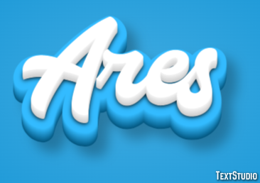 Ares Text Effect