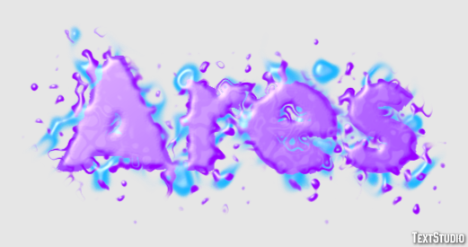 Ares Text Effect